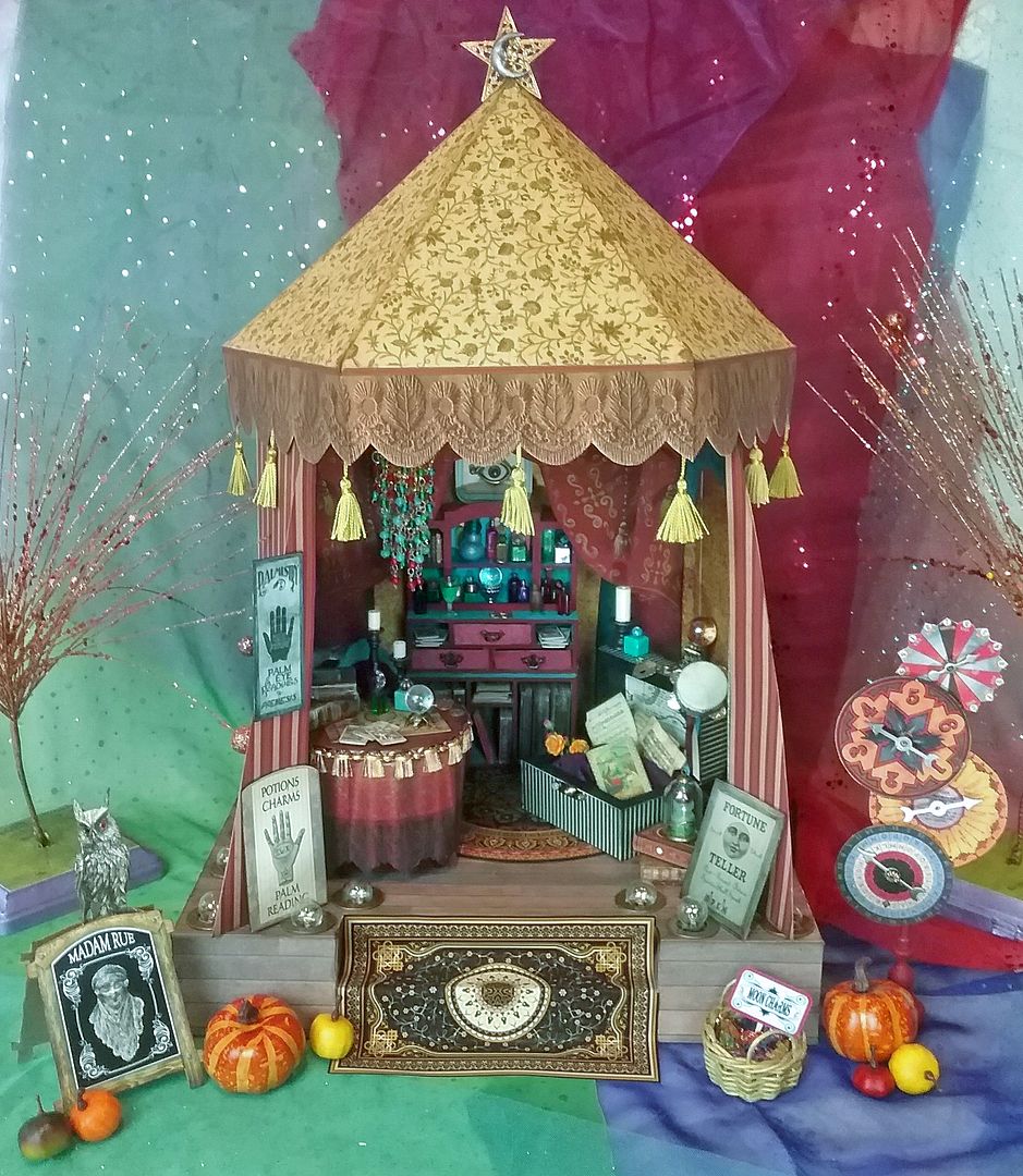 Artfully Musing MADAM RUE GYPSY FORTUNE TELLER VIDEO TUTORIAL AND